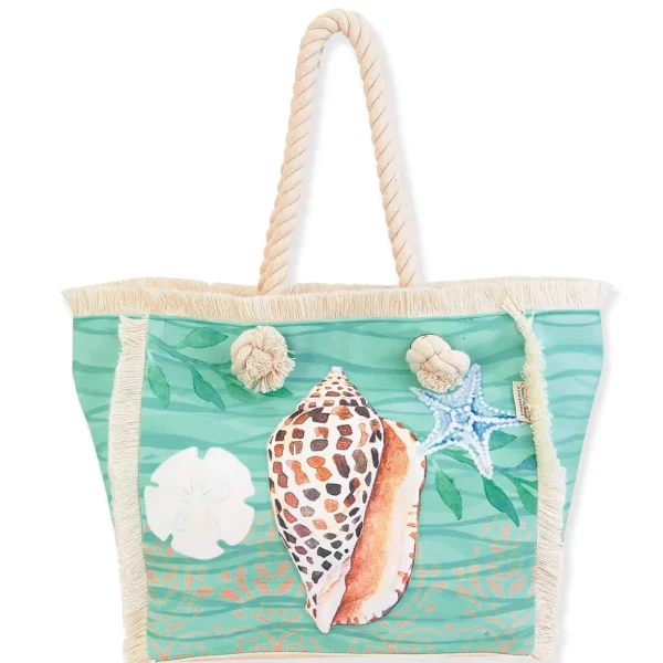 Cabarita Point | Artistic Totes Shoulder Tote | AT7640