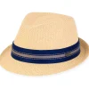 Caicos | Men's Paper Straw Fedora Hat | HTT1144