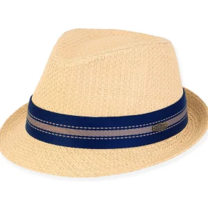 Caicos | Men's Paper Straw Fedora Hat | HTT1144