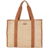 Charlee | Poly Straw Shoulder Tote | CE6578