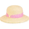 Chloe | Young Girl Paper Straw Bucket Hat | HK445