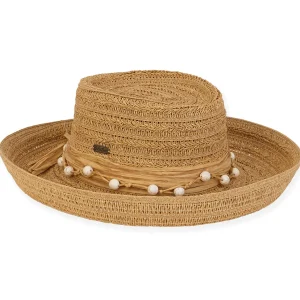 Cicia | Women's Paper Straw Upbrim Hat | HH2849