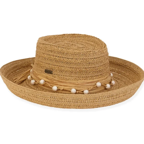 Cicia | Women's Paper Straw Upbrim Hat | HH2849