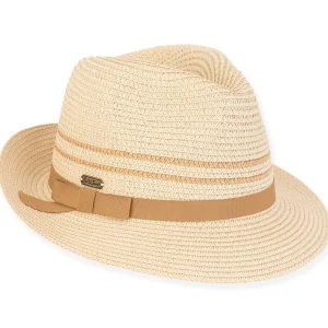 Cioque | Women's Paper Braid Fedora Hat | HH2819