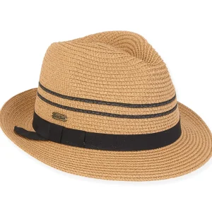 Cioque | Women's Paper Braid Fedora Hat | HH2819