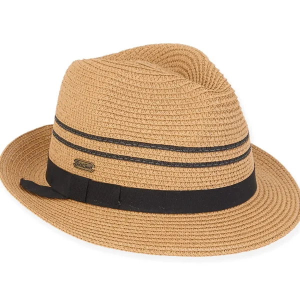 Cioque | Women's Paper Braid Fedora Hat | HH2819