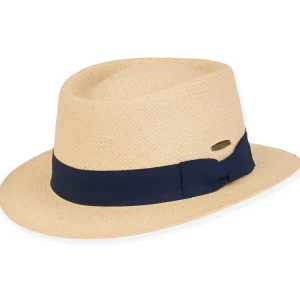 Clerke | Men's Paper Straw Pork Pie Hat | HTT1124