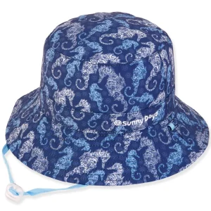 Cooper | Young Boy Poly Bucket Hat | HK495 | Reversible