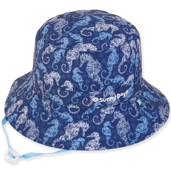 Cooper | Young Boy Poly Bucket Hat | HK495 | Reversible