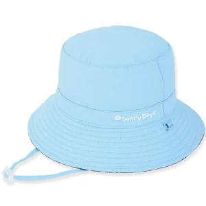 Cooper | Young Boy Poly Bucket Hat | HK495 | Reversible