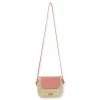 Coral, Paper Straw Crossbody | CE6726 A