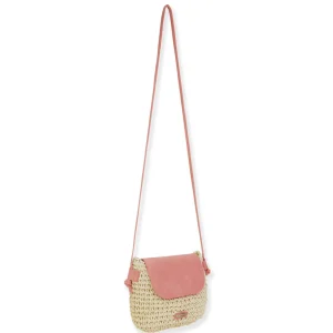 Coral, Paper Straw Crossbody | CE6726 A