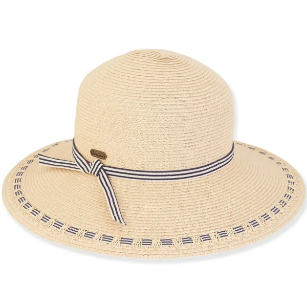 Delta | Women's Paper Braid Floppy Hat | HH3083