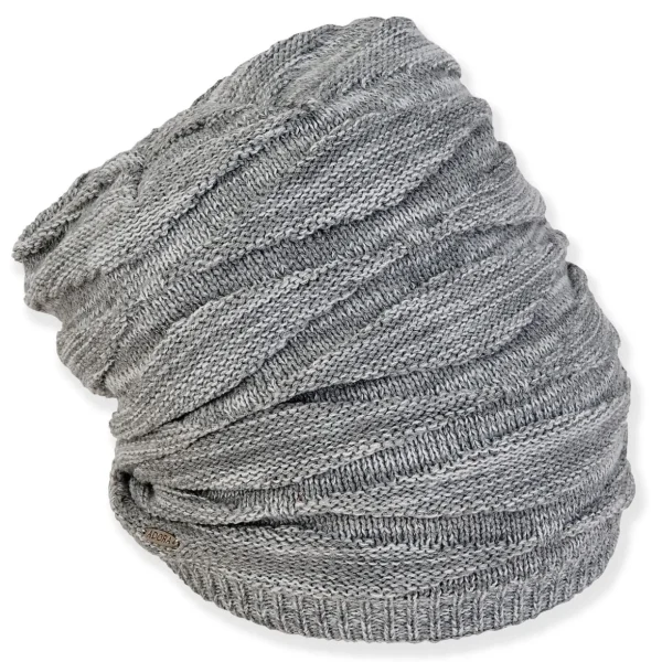 Demeter | Women's Poly Fabric Faux Fur Lined Beanie | AD1548