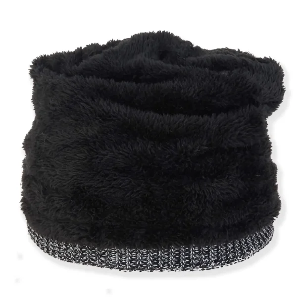 Demeter | Women's Poly Fabric Faux Fur Lined Beanie | AD1548