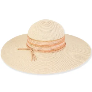 Demi | Women's Paper Braid Wide Brim Hat | HH3136