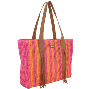 Destiny | Natural Crochet Shoulder Tote | CE6582