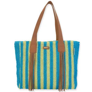 Destiny | Natural Crochet Shoulder Tote | CE6582