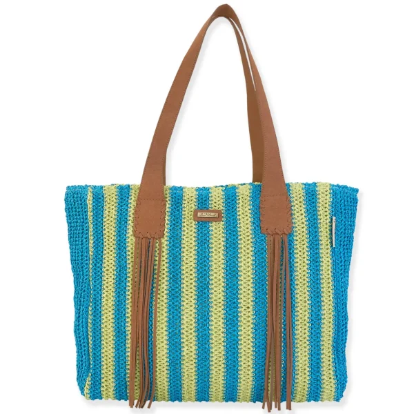 Destiny | Natural Crochet Shoulder Tote | CE6582