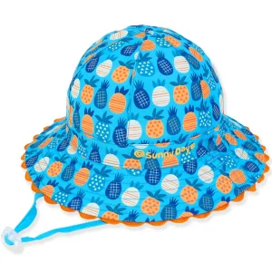 Eleanor | Infant Girl Cotton bucket Hat | HK490 | Reversible
