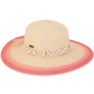Elena | Women's Poly Braid Floppy Hat | HCJ416