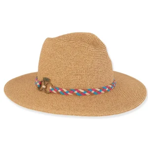 Eliana | Women's Paper Straw Safari Hat | HCJ402
