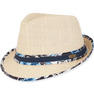 Elijah | Men's Paper Straw Fedora | HCJ422