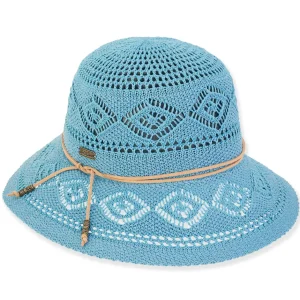 Eliza | Women's Poly Braid Bucket Hat | HH3047