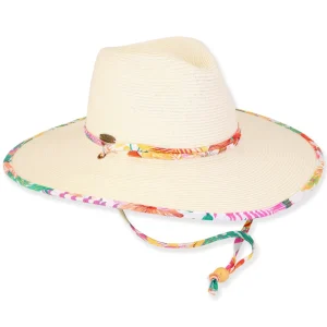 Ellie | Women's Paper Straw Safari Hat | HCJ409