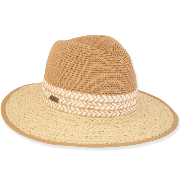 Eloise | Women's Paper Straw Safari Hat | HH3009
