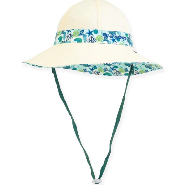 Eloise | Young Girl Cotton Floppy Hat | HK411 | Reversible