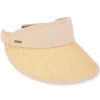Emersyn | Women's Spring Paper Straw Sun Visor | HH3060