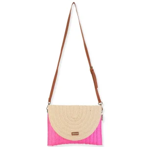 Esmeralda | Natural Straw Crossbody | CE6592