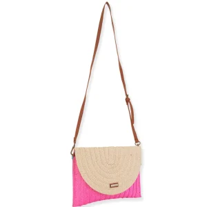 Esmeralda | Natural Straw Crossbody | CE6592