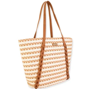 Everlee | Natural Straw Shoulder Tote | CE6575