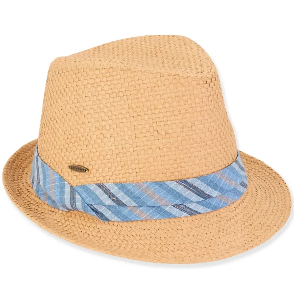 Ezekiel | Young Boy Paper Straw Fedora Hat | HK503