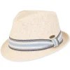 Ezra | Men's Paper Straw Fedora Hat | HTT1172