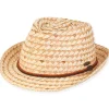 Fallne | Men's Straw Fedora Hat | HTT1149
