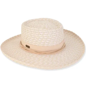 Finley | Women's Paper Braid Gambler Hat | HH3159