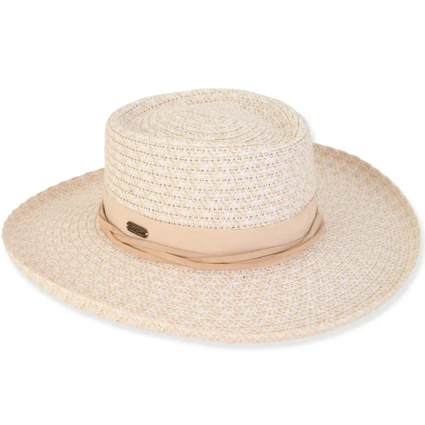Finley | Women's Paper Braid Gambler Hat | HH3159