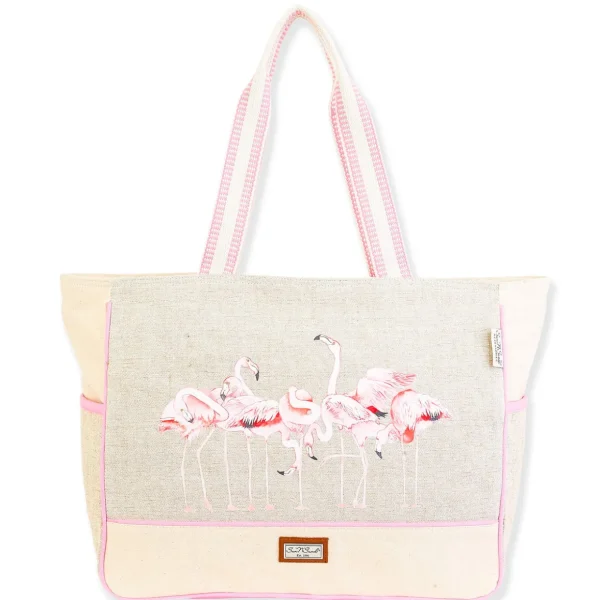 Flamingos | Artistic Totes Shoulder Tote | SD4740