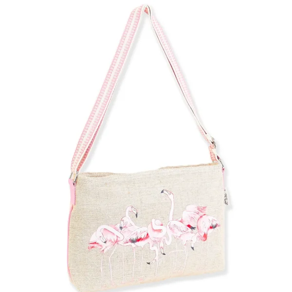 Flamingos | Artistic Totes E/W Crossbody | SD4741