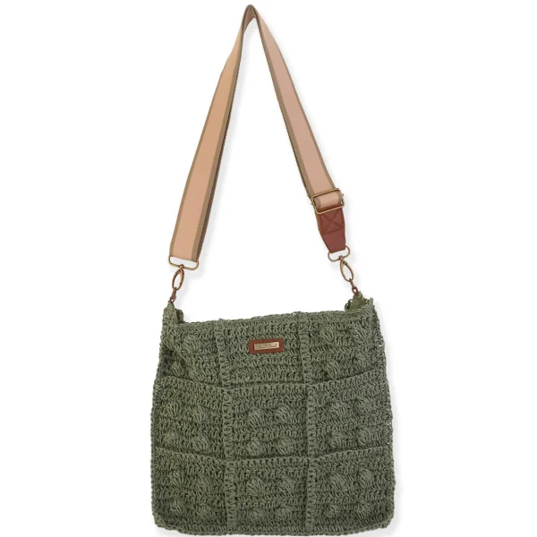 Francesca | Natural Crochet Crossbody | CE6589