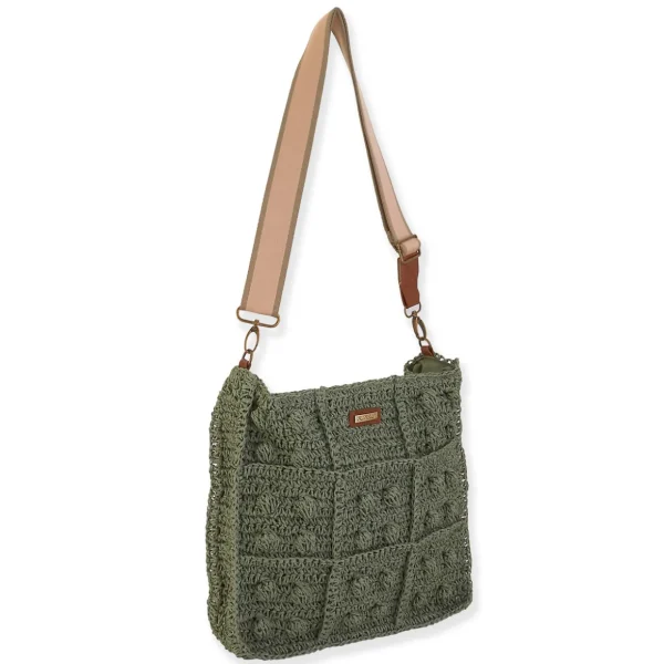 Francesca | Natural Crochet Crossbody | CE6589