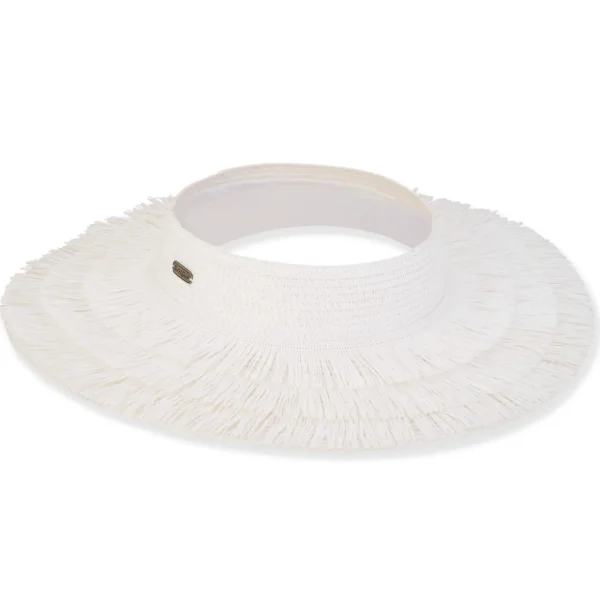 Freya | Women's Paper Braid Wrap-Around Visor | HH3065