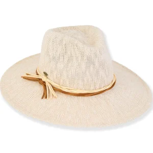 Froid | Women's Poly Fabric Safari Two Tone Faux Suede Trim | AD1544