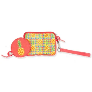 Fun Pineapple | Artistic Totes 2 Pc Wristlet | SD4750 A