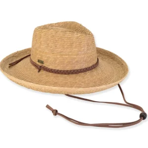 Genesis | Women's Natural Palm Straw Safari Hat | HH3173