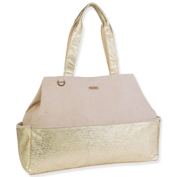 Gold, Gap Tote Crushed Metallic | SNS6810 B