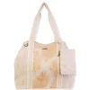 Gold Palm Leaves, Gap Tote Embroidered Palms | SNS6640 A